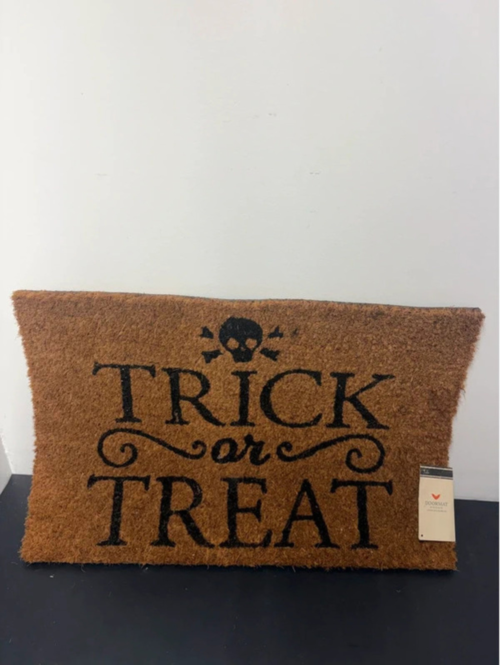 Halloween Coir Doormat - Trick or Treat 16”x24” (New with Tag)